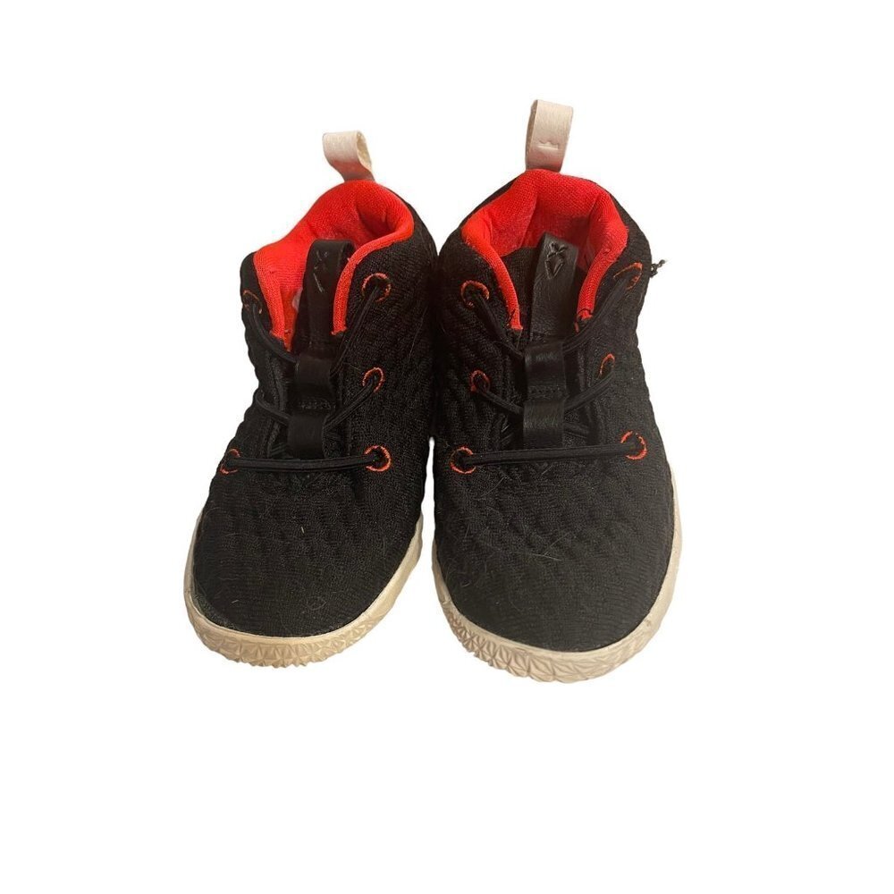 Nike LeBron Athletic Shoe little boys  9c red and black athletic tennis shoes
